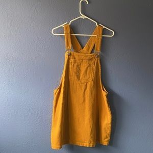 Corduroy Overall Dress